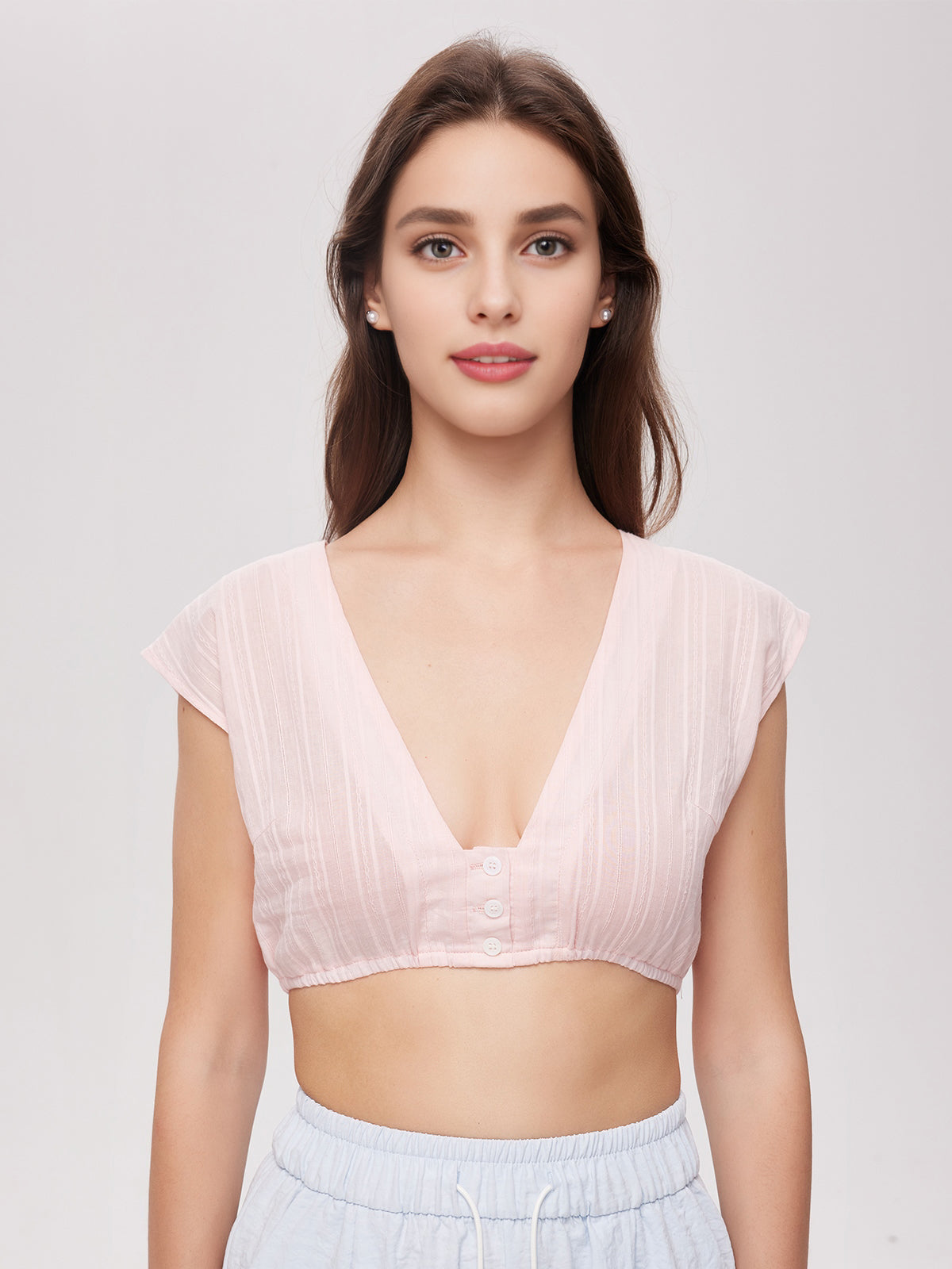 DIRNDLBLUSE - MILANA IN ROSA